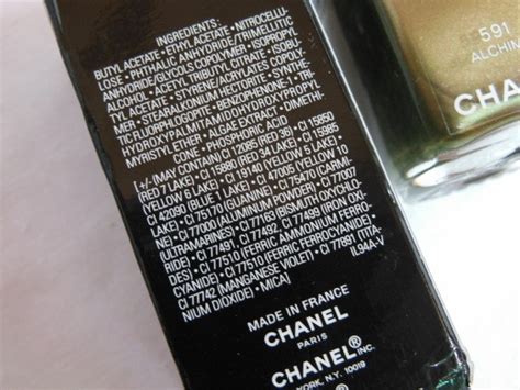 chanel nail lacquer ingredients|chanel nail lacquer.